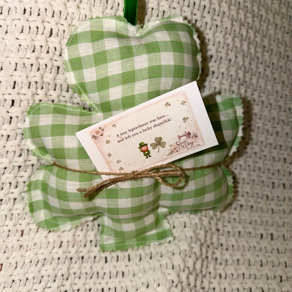Handmade Leprechaun Shamrock☘️